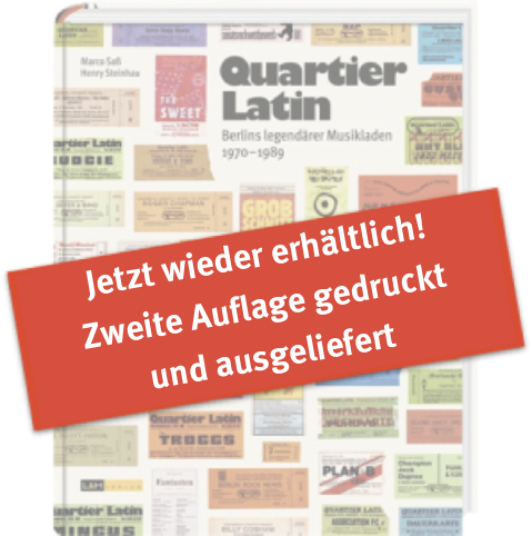 Cover Quartier Latin-Buch mit zweite-Auflage-erhaeltlich-Balken